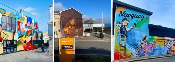 Newquay Murals